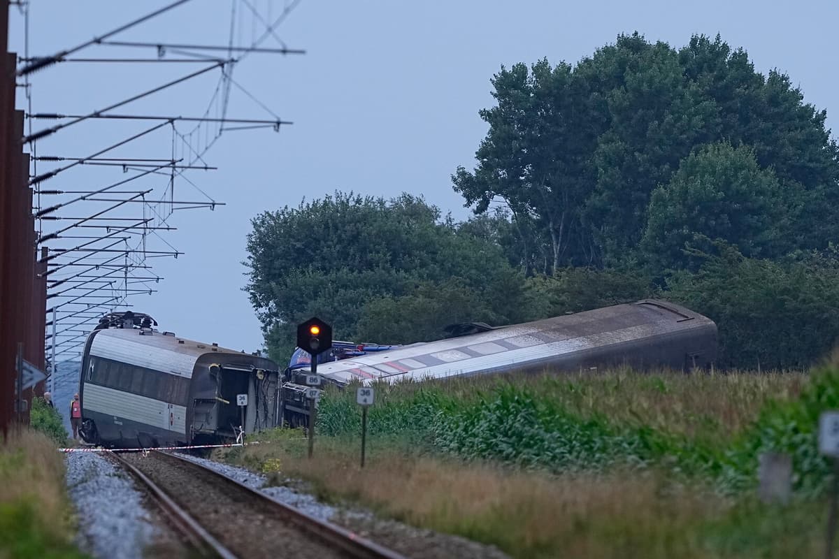 Train Accident in Denmark Leaves One Dead and Several Injured
