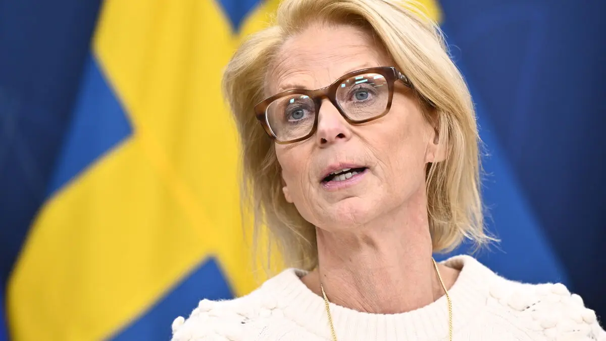 Finance Minister Elisabeth Svantesson not worried about inflation
