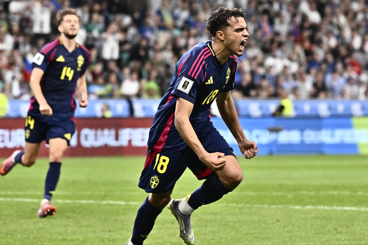 Yasin Ayari Shines Despite Sweden's Draw Against Slovenia