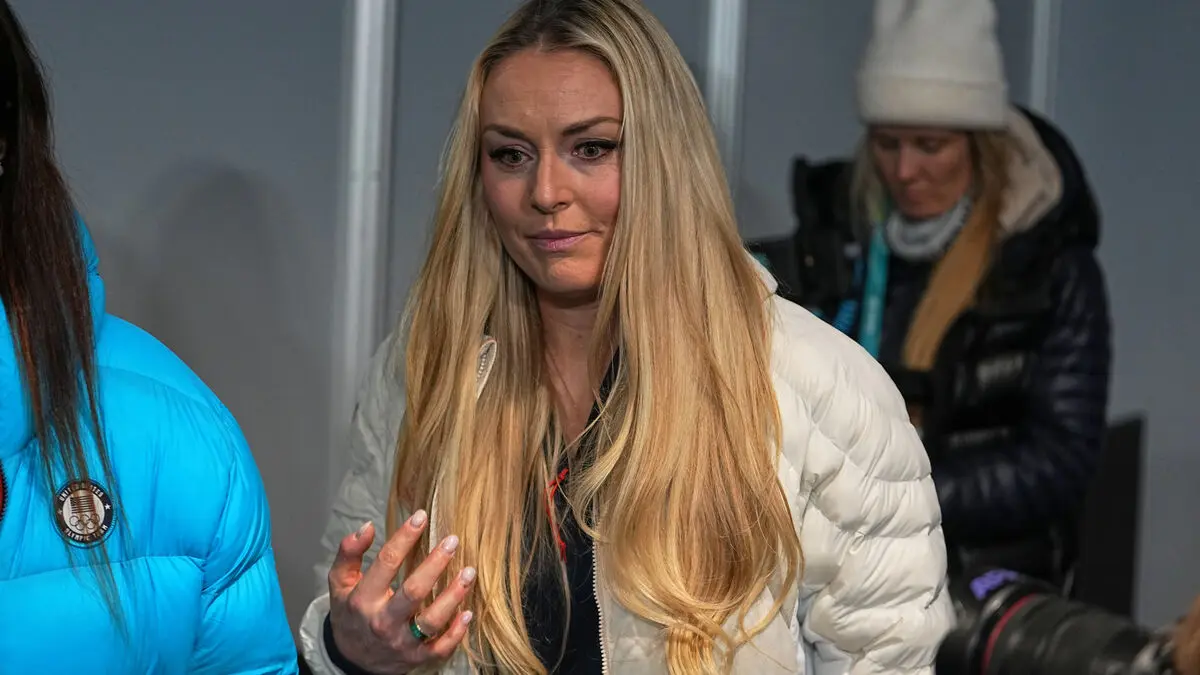 Lindsey Vonn back home in