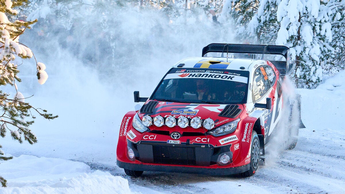 Oliver Solberg second in the World Championship after running into a ditch