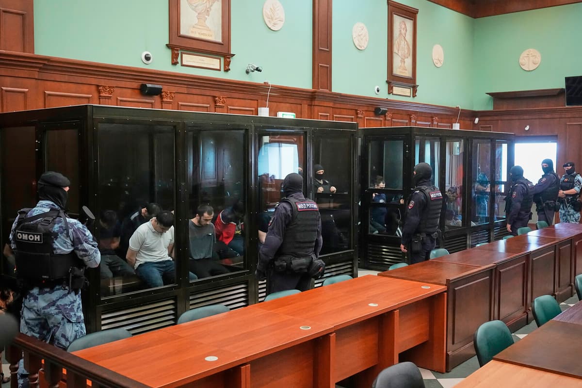 Trial Begins for Moscow Concert Hall Attack Suspects