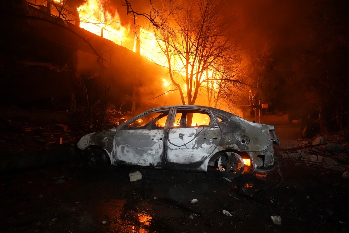 Drone Attacks in Kharkiv Injure 14 Including Four Children