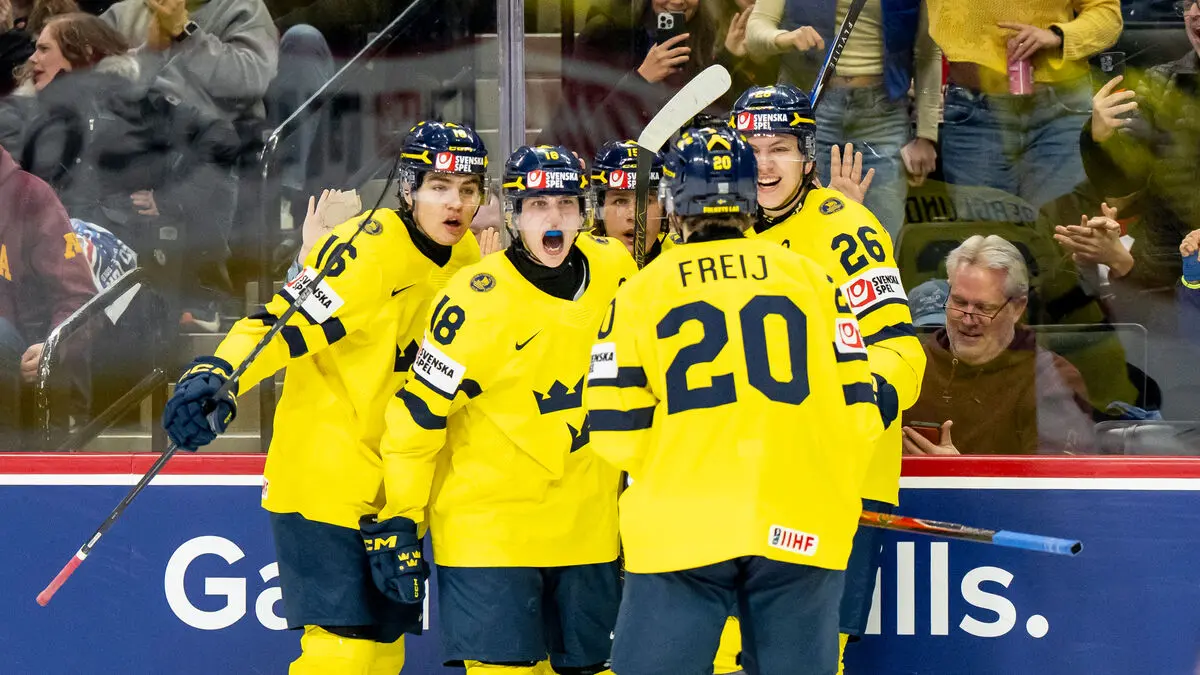 Sweden wins World Junior Ice