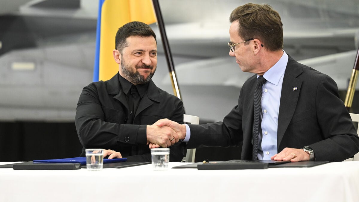 Ukraine Seeks to Purchase Over 100 Swedish Gripen Fighter Jets