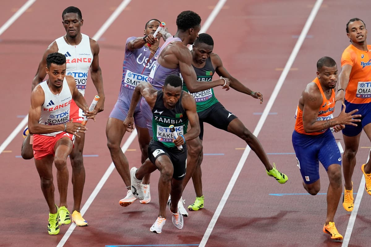 USA Advances to 4x400m World Championship Final After Rerun