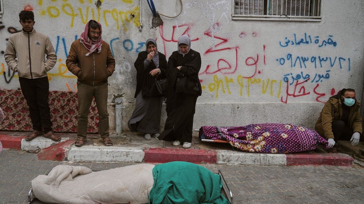 Several dead in Gaza - walls collapsed in strong winds