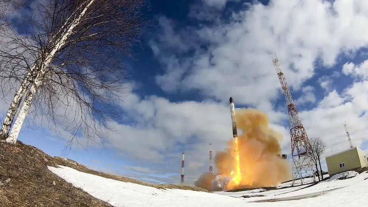 Russia has tested the nuclear-armed Sarmat missile Satan-2