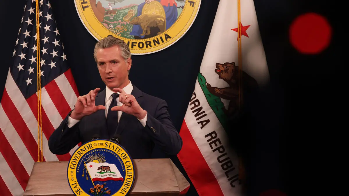 California governor Gavin Newsom says he is under investigation