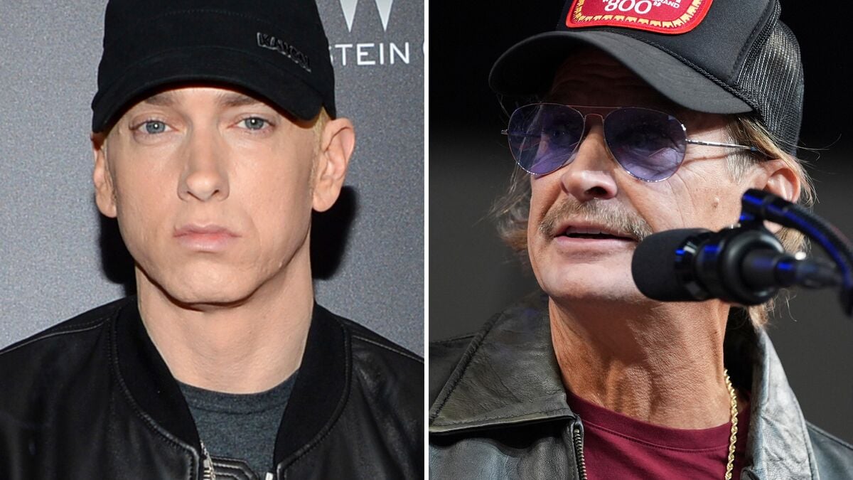 Eminem Defends Kid Rock Collaboration Amid Political Differences