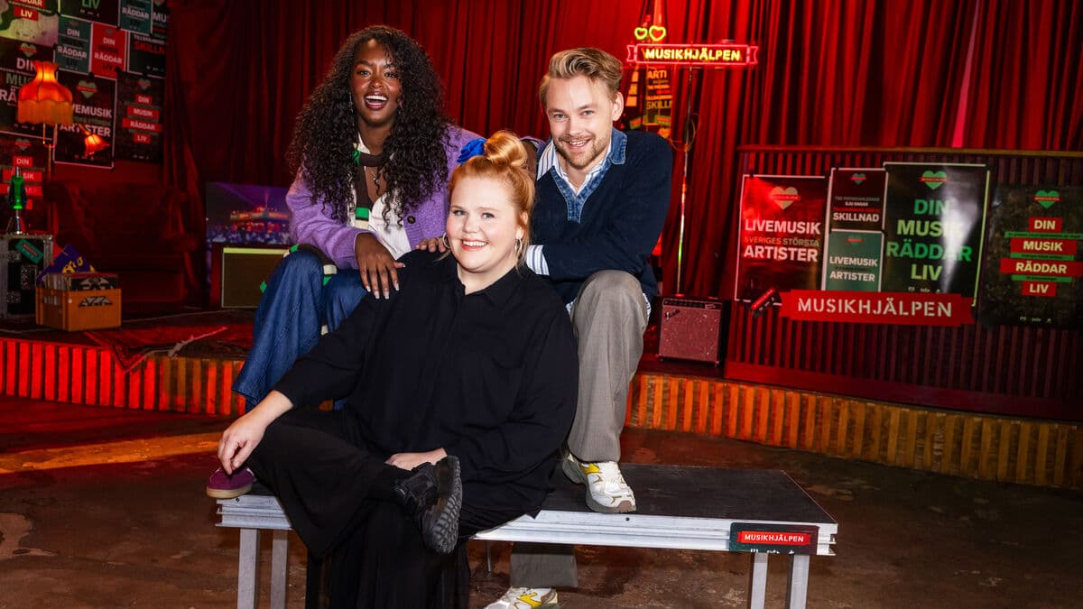 They lead this year's "Music Aid" - "some pressure"