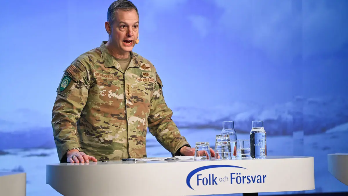 NATO's Supreme Allied Commander Europe highlights Sweden's role in defending the Arctic