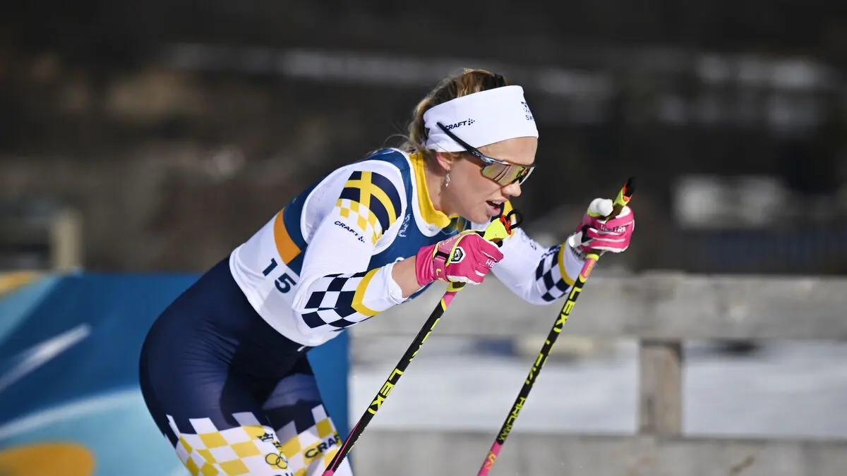 Emma Ribom will not start Sunday's World Cup skiathlon in Falun