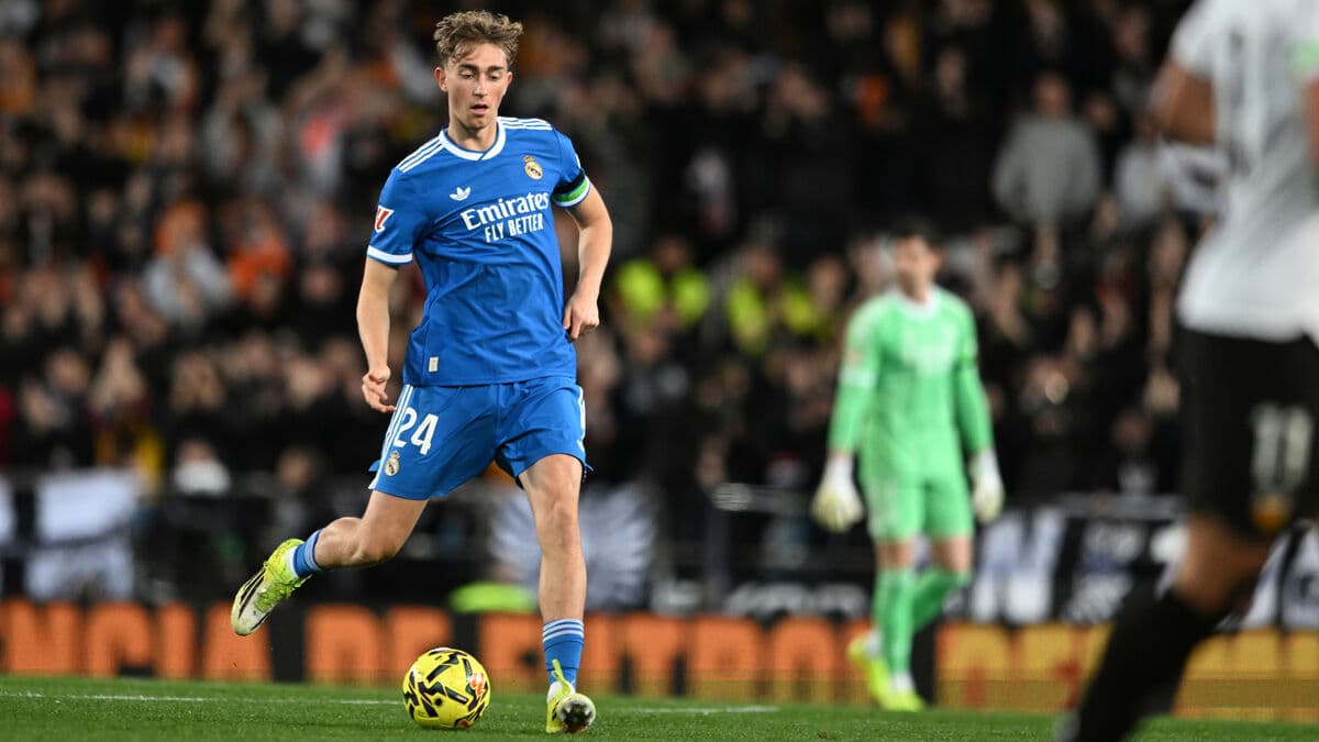 Real Madrid star Dean Huijsen shared a racist post