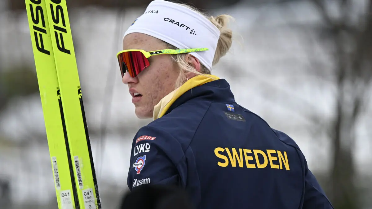 Linn Svahn misses the long distance premiere