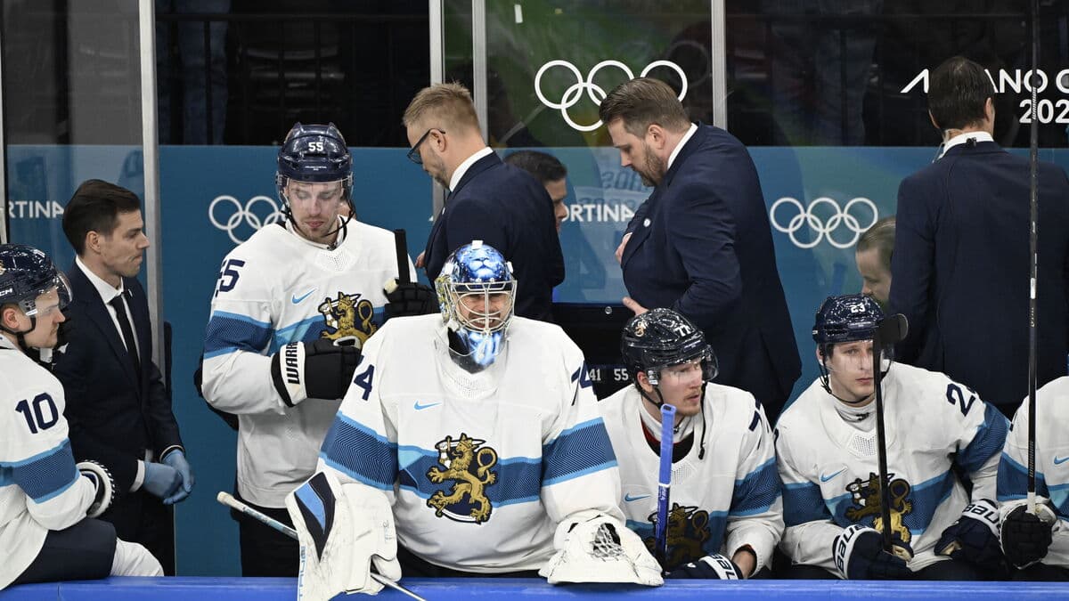 Finnish referee disappointment as two Canadians officiate men's Olympic ice hockey semifinal loss to Canada