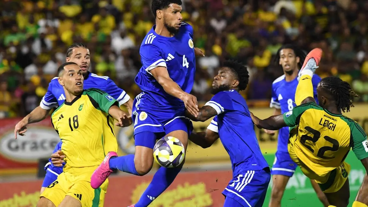 The scare: Curaçao qualifies for the World Cup