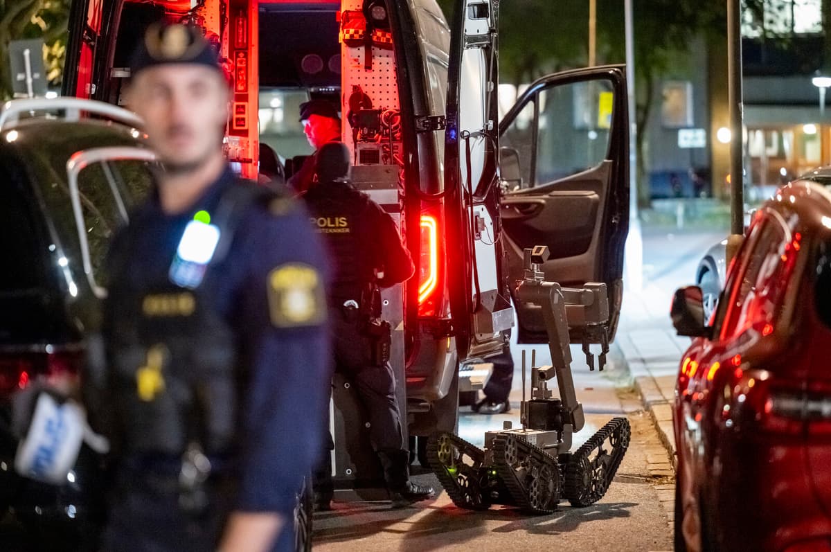 No Arrests After Hand Grenade Explosion in Malmö
