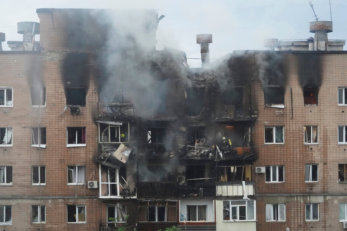 Four Dead in Major Russian Attack on Kharkiv