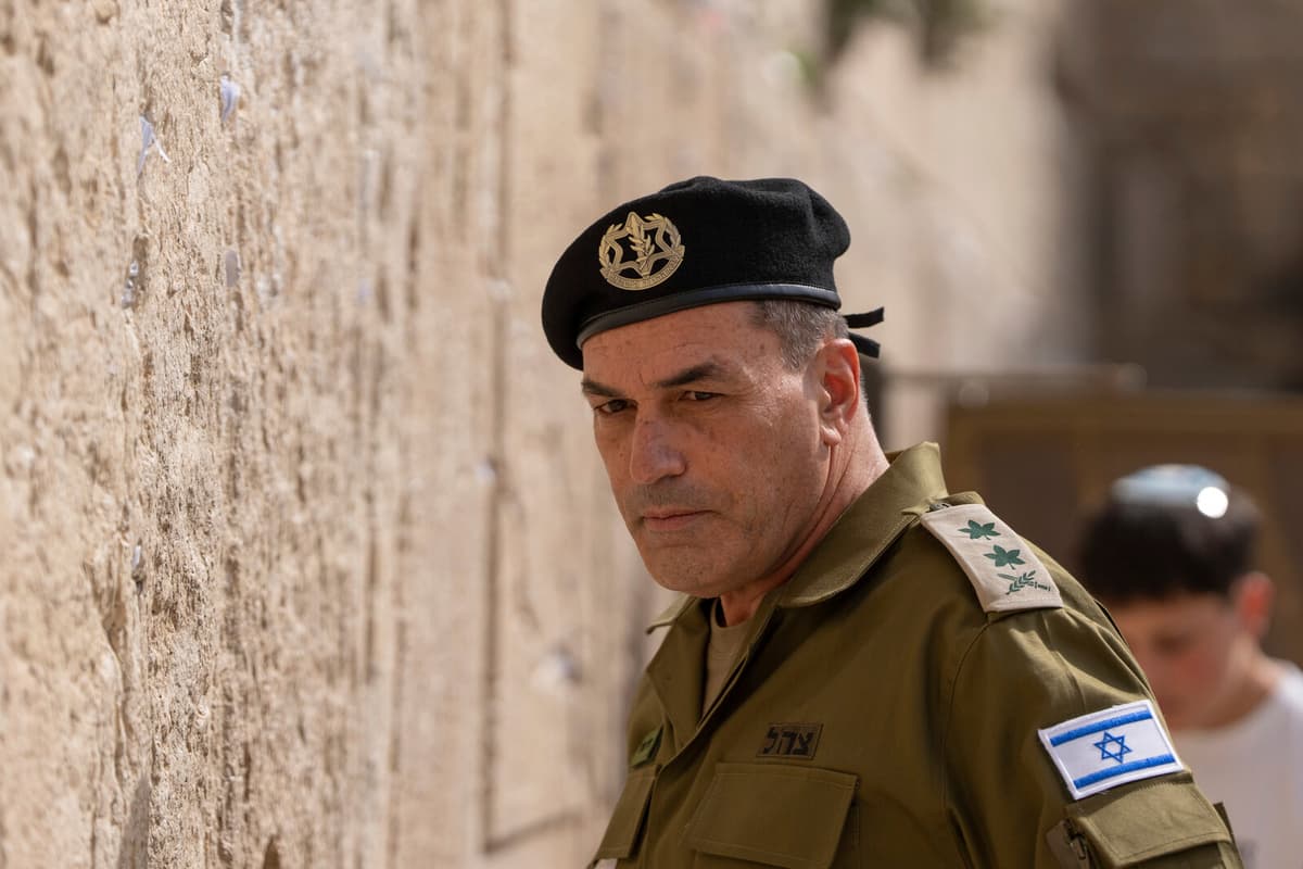 Israeli Army Chief Eyal Zamir Warns of Iran's Potential Response
