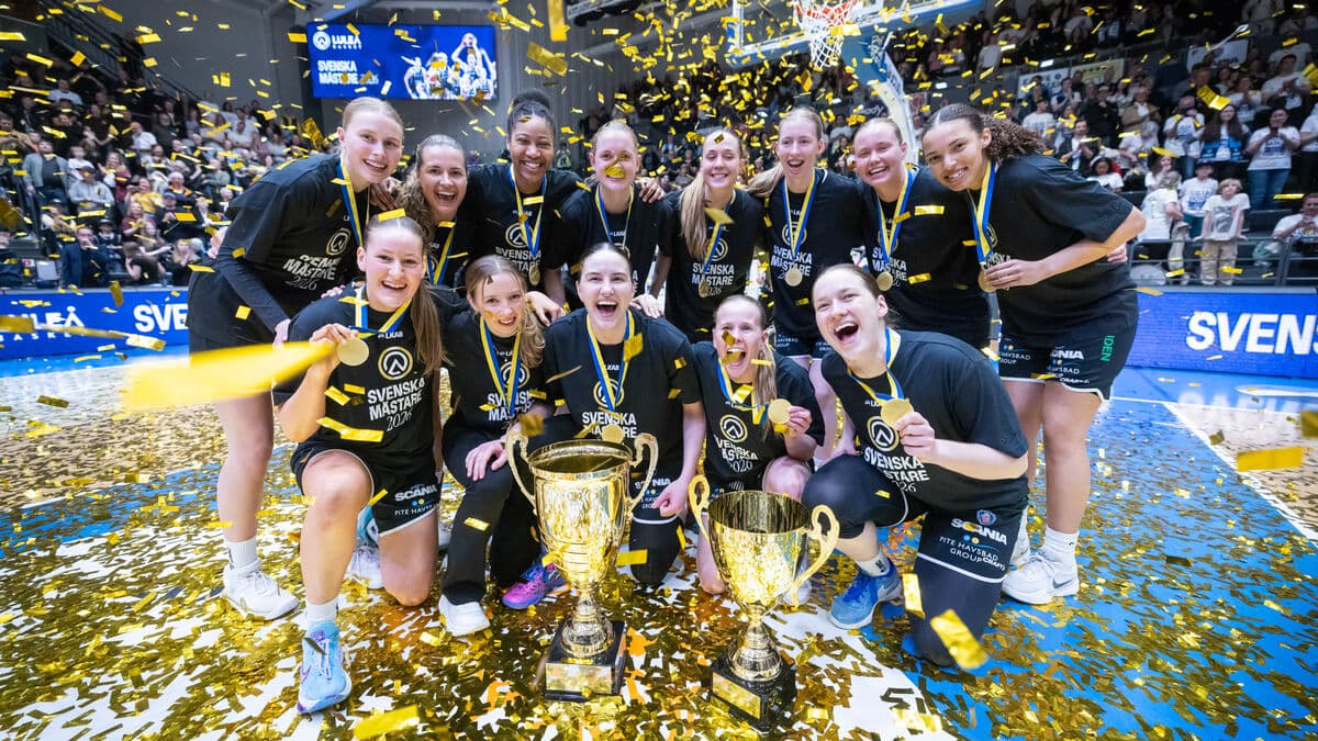 Sofia Persson carried Luleå to their 10th Swedish Championship gold medal