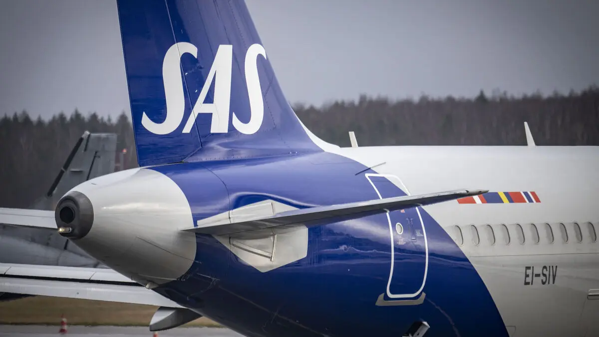 SAS flight forced to land at military base