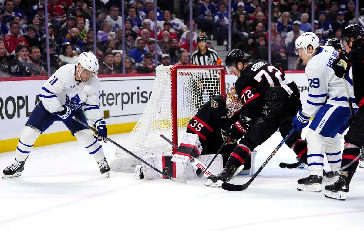 Linus Ullmark Shines as Ottawa Wins Crucial Stanley Cup Match in OT