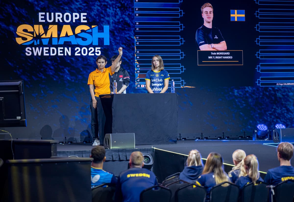 Top Table Tennis Stars Compete for 15 Million at Europe Smash in Malmö
