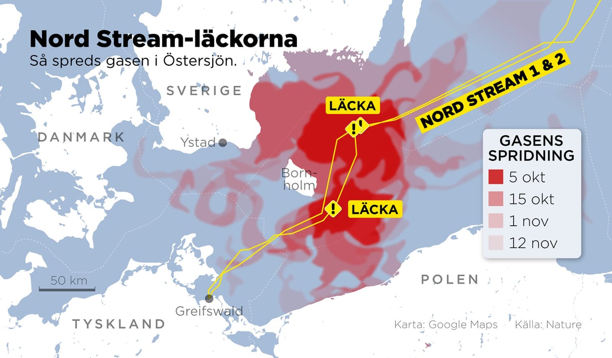 After the leak in the Baltic Sea: Record-large methane emission
