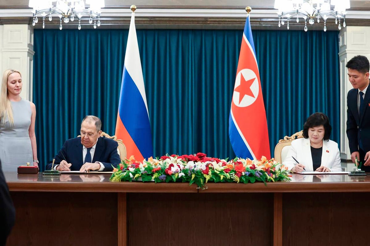 Russia Cautions Against US-South Korea-Japan Alliance Targeting North Korea