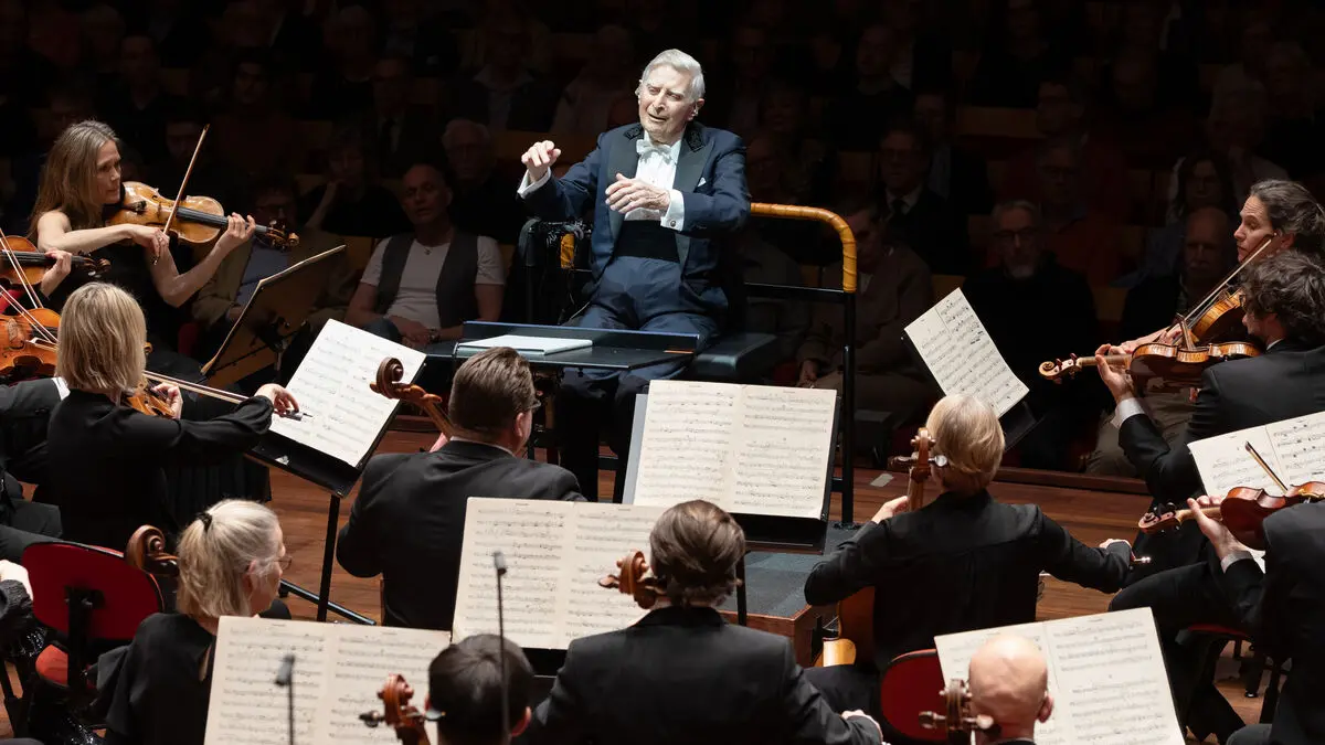 98-year-old star conductor Herbert Blomstedt: always a beginner