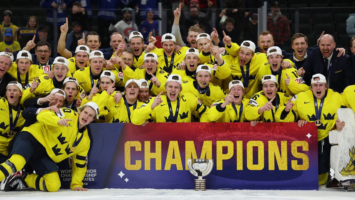 Sweden’s Junior Crowns schedule set for world junior championship, with two late-night games