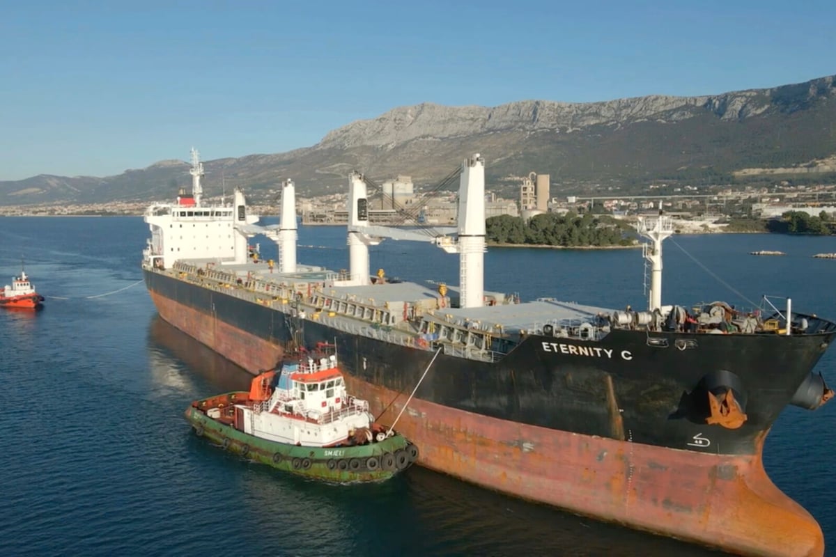Merchant Ship Eternity C Under Continuous Attack in Red Sea