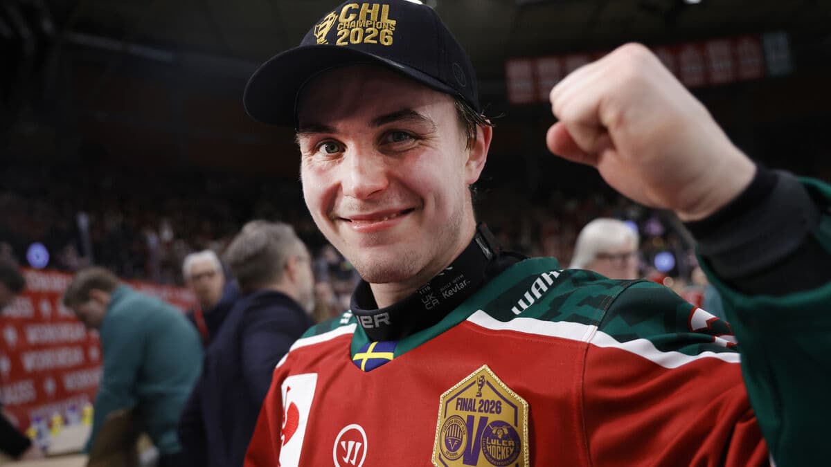 Frölunda win CHL after shock final against Luleå in overtime