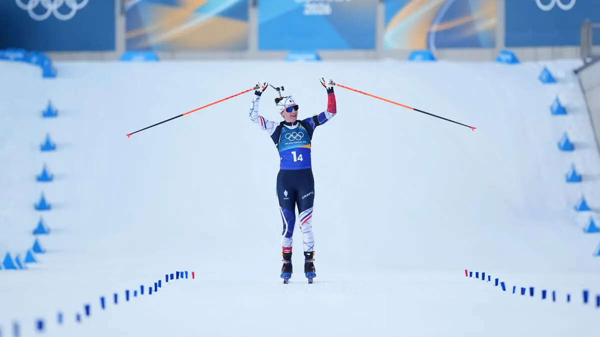 From fraud to Olympic gold, Julia Simon felt many emotions