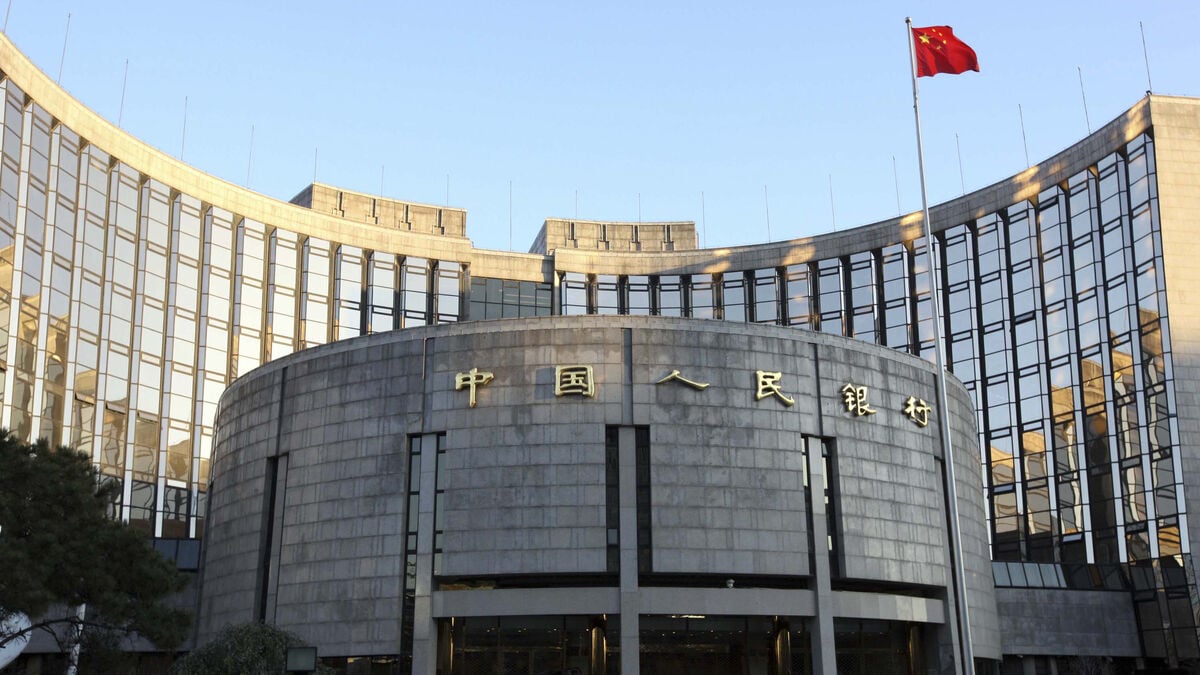 China posts lowest new lending in seven years