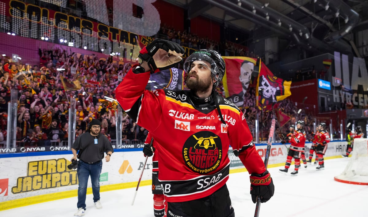 Frédéric Allard's Hat-Trick Leads Luleå to SM Final Series Lead