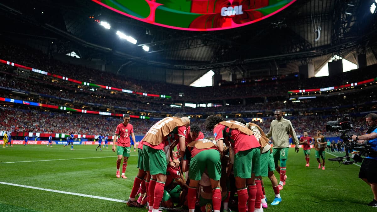 Haiti pressured Morocco - first World Cup goals in 52 years