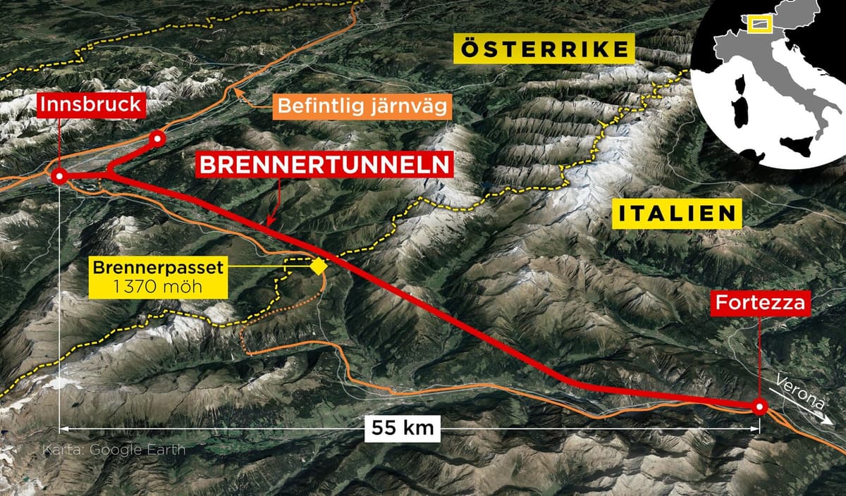 Breakthrough Achieved in World's Longest Rail Tunnel Project Under Alps