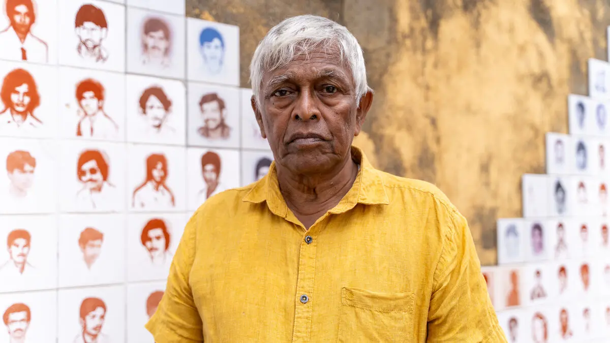 Human rights defender Brito Fernando praised for search for missing Sri Lankans