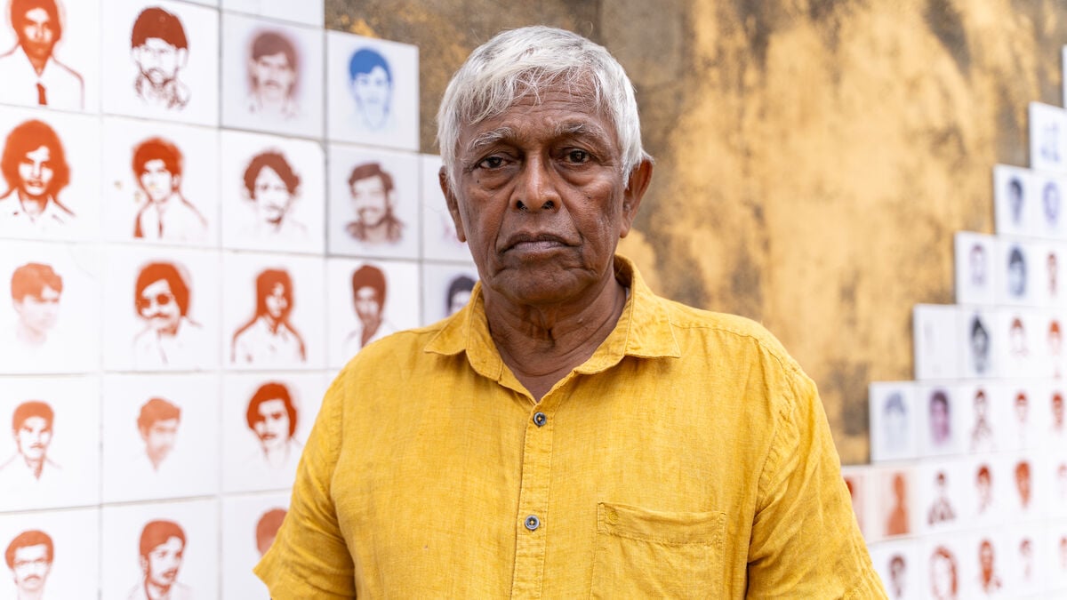 Human rights defender Brito Fernando praised for search for missing Sri Lankans