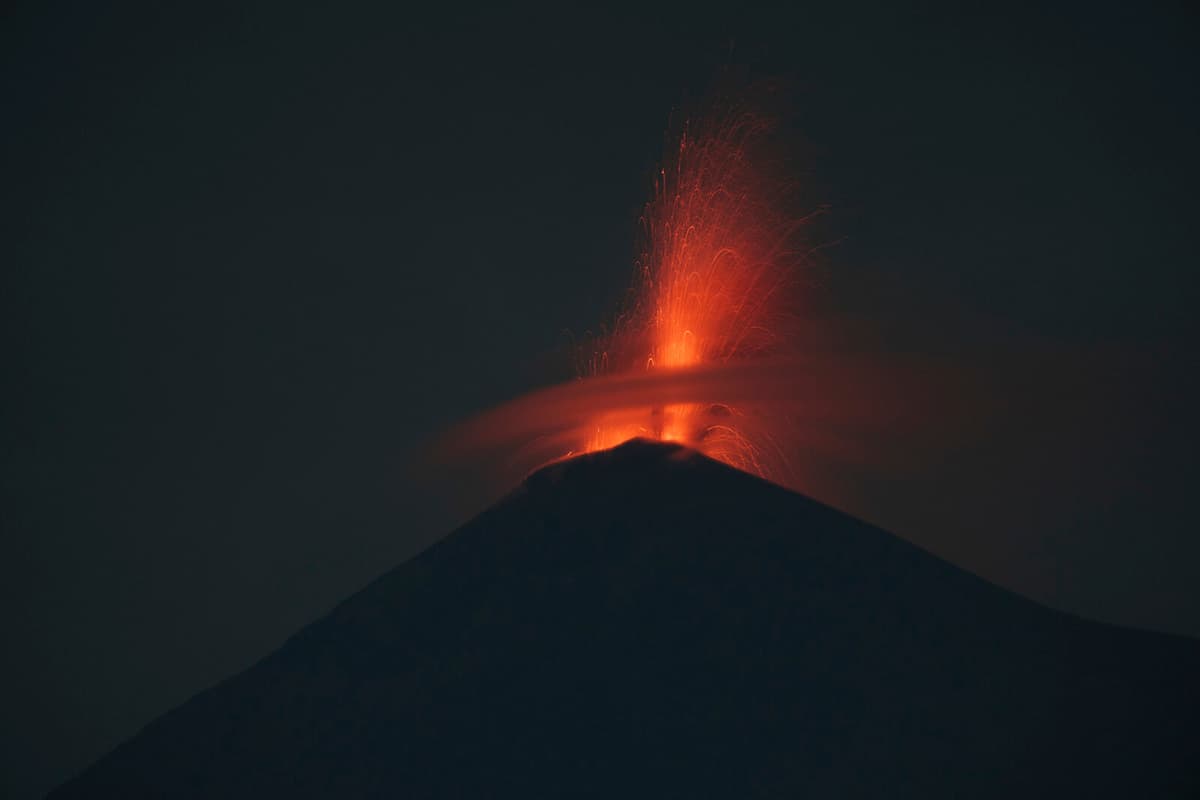 Volcán de Fuego Eruption Prompts Evacuations in Guatemala