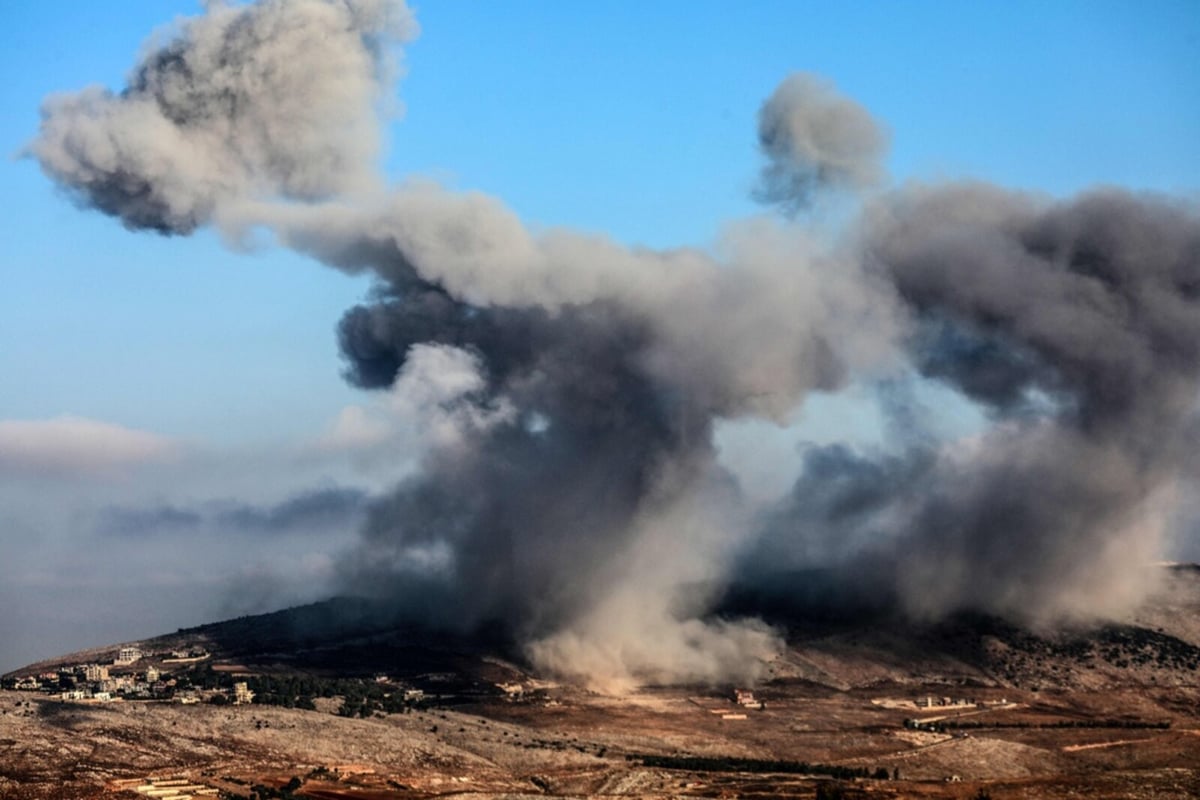 Israeli Airstrikes Target Hezbollah in Southern Lebanon