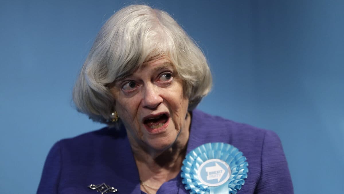 Man arrested on suspicion of murdering former British minister Ann Widdecombe