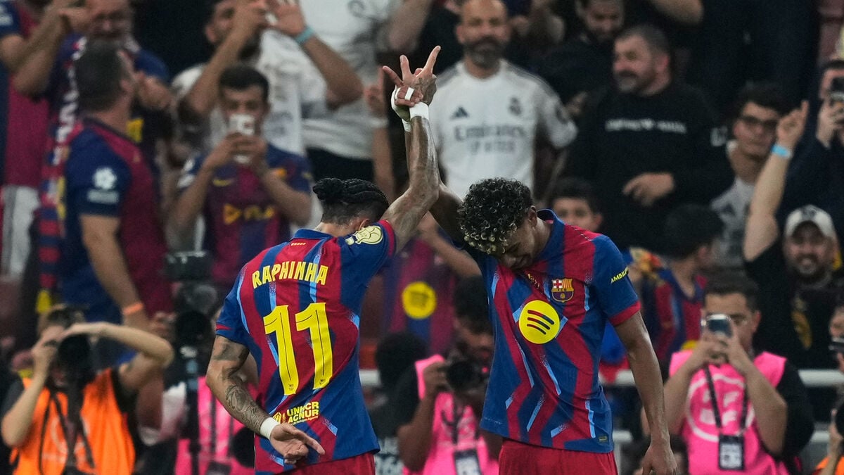 Barcelona wins Spanish Super Cup final against Real Madrid