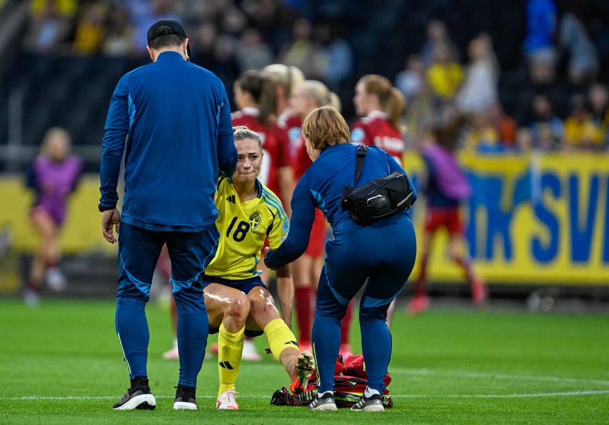 Barcelona Confirms Ankle Injury for Fridolina Rolfö