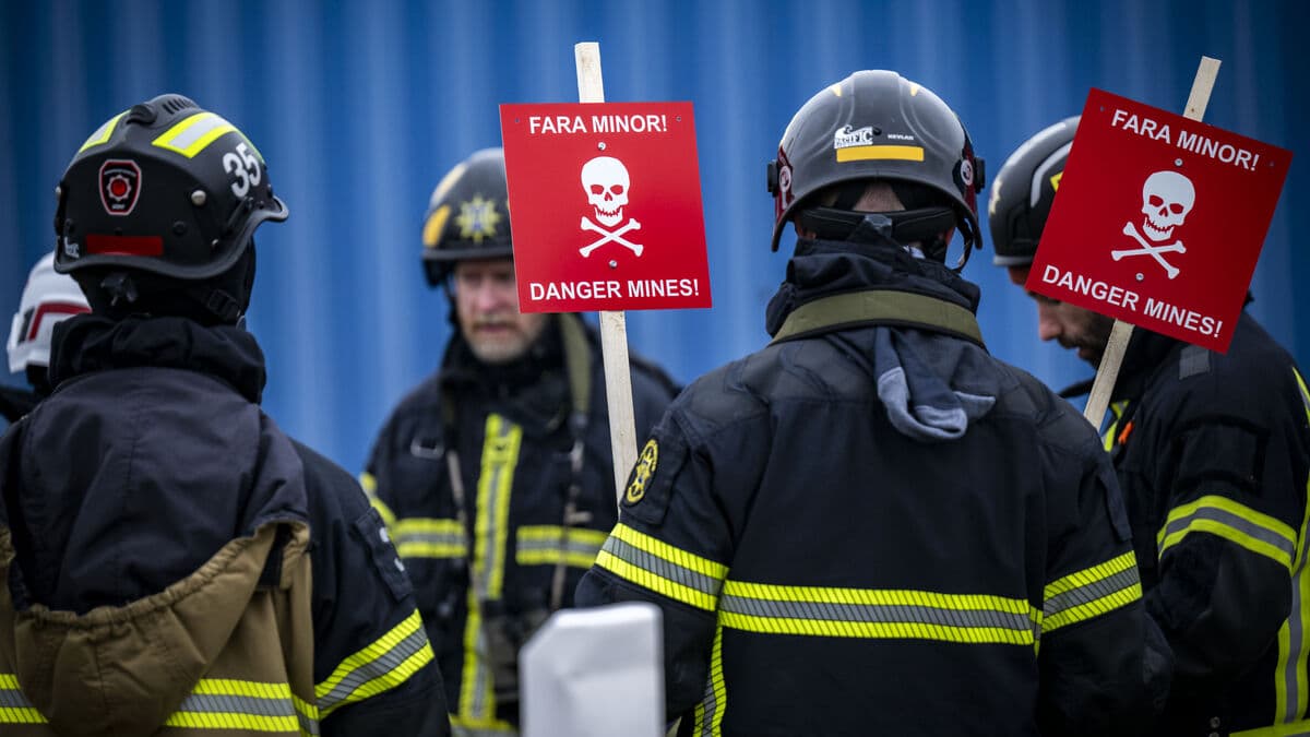 Firefighters are trained for war and provided with body bags
