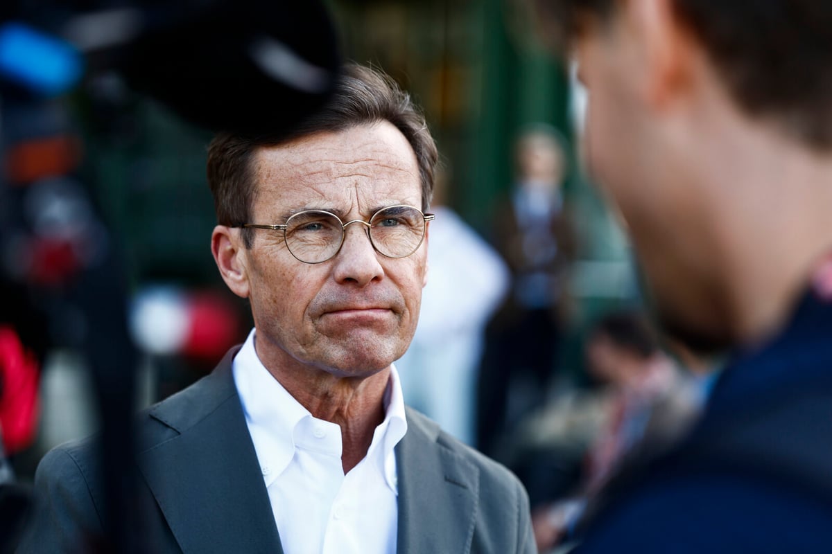 Kristersson on Drone Incidents: Sweden on High Alert