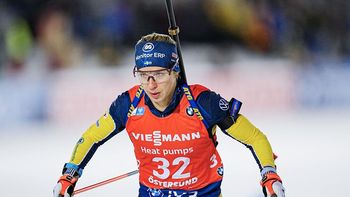 Magnusson's success – second in Östersund