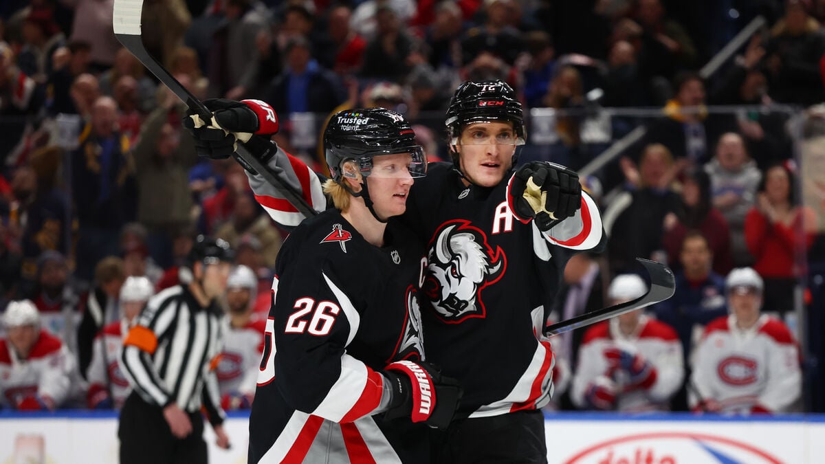 Three Swedish points in Buffalo's 5-3 victory over Montreal